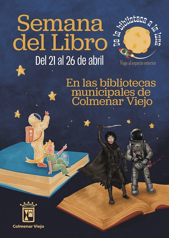 olmenar Viejo viaja al espacio para celebrar la Semana del Libro