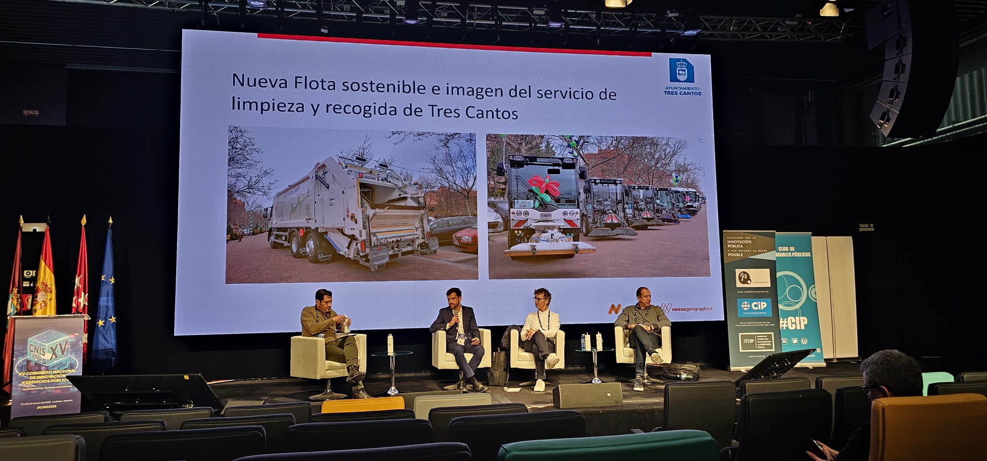 Plataforma Smart City de Tres Cantos, ejemplo de caso de éxito en el Congreso Nacional de Innovación y Servicios Públicos