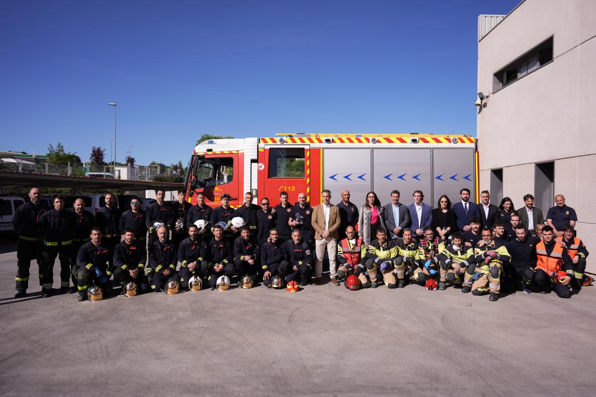 Bomberos Comunidad de Madrid aumentó un 17% intervenciones accidentes de tráfico en 2024