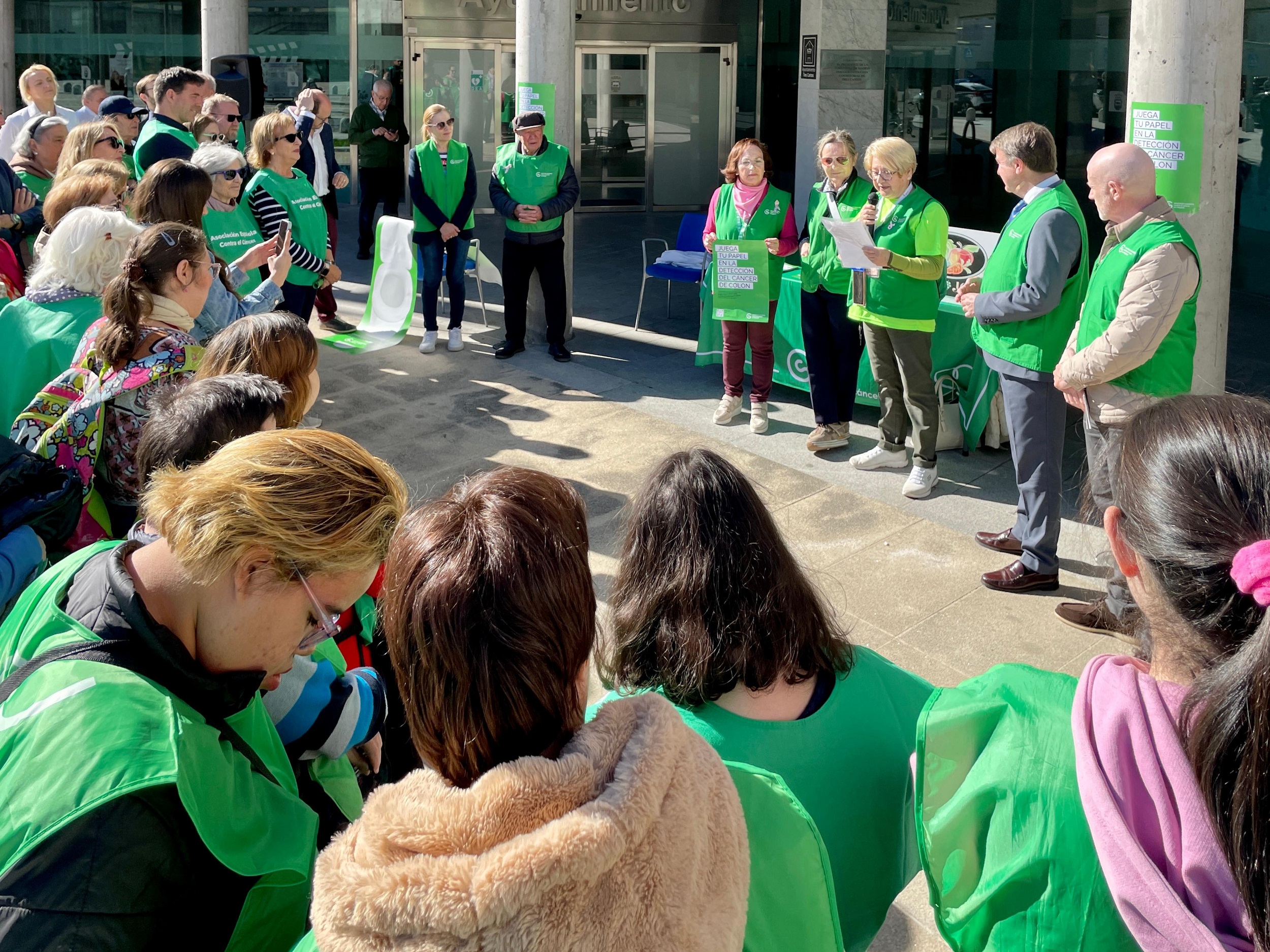 Campaña AECC Día Mundial Cáncer de Colon en Tres Cantos
