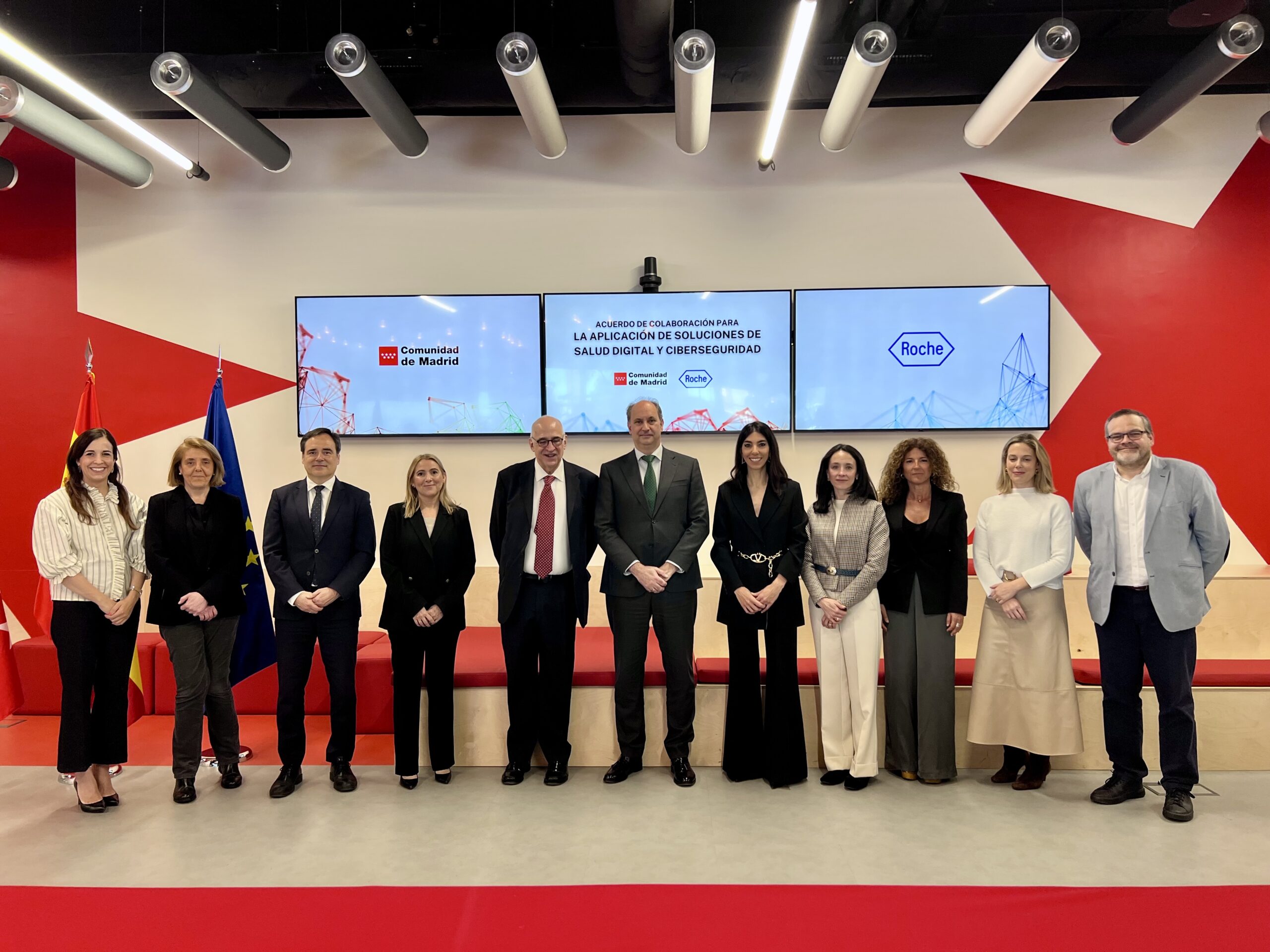 Comunidad Madrid y ROCHE refuerzan ciberseguridad sector sanitario