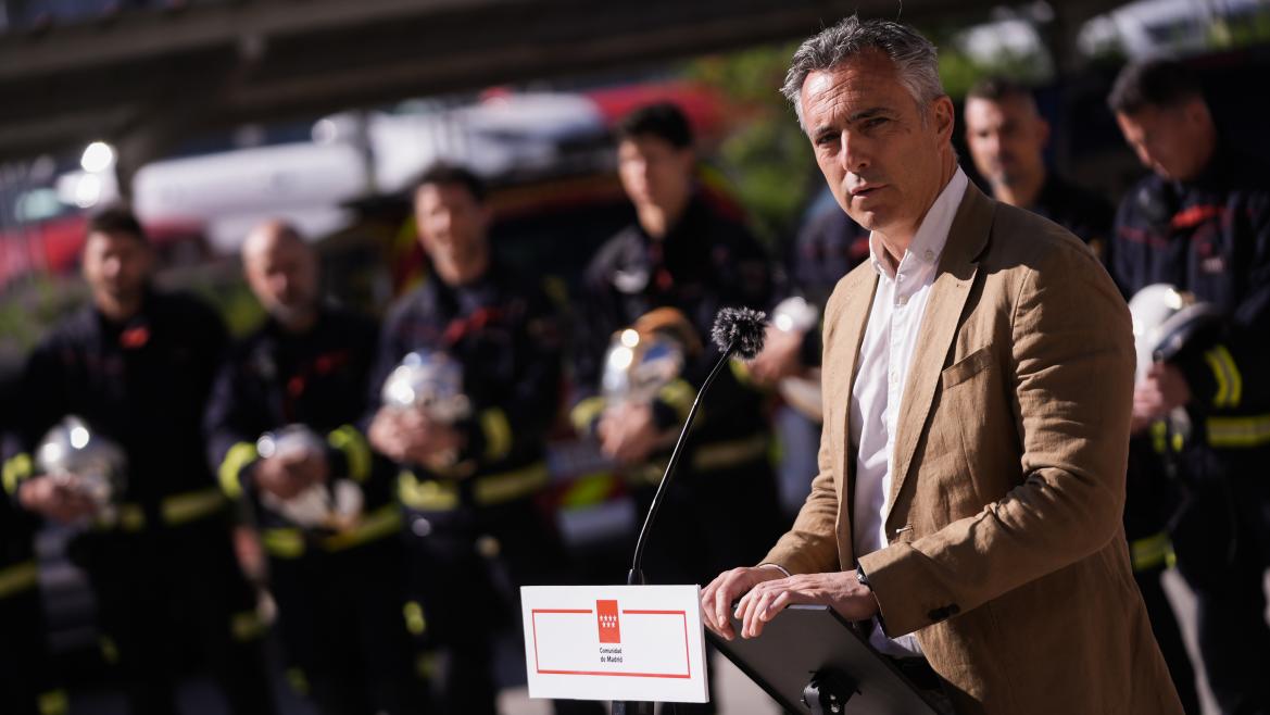 Bomberos Comunidad de Madrid aumentó un 17% intervenciones accidentes de tráfico en 2024