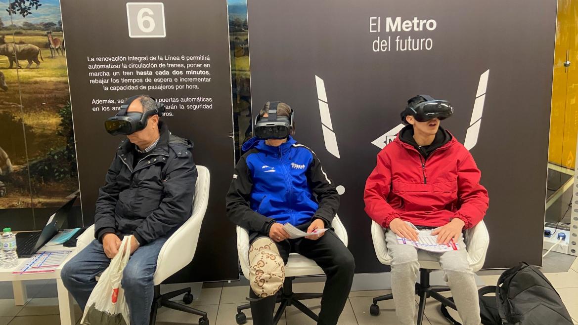Comunidad de Madrid encuesta a usuarios de la L6 alternativas obras automatizacion