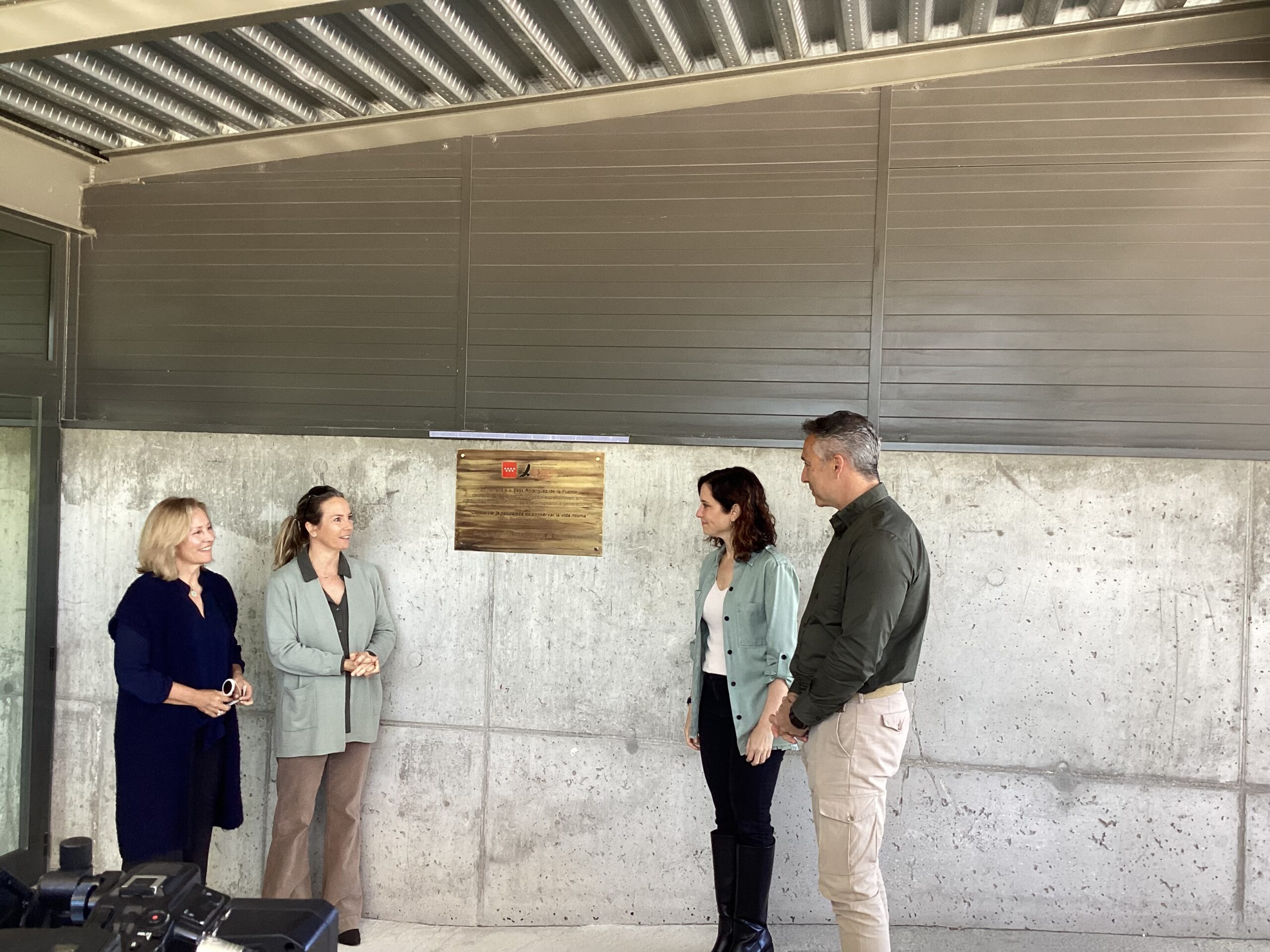 Díaz Ayuso visita el Cebtro de Recuperación de Animales Silvestres