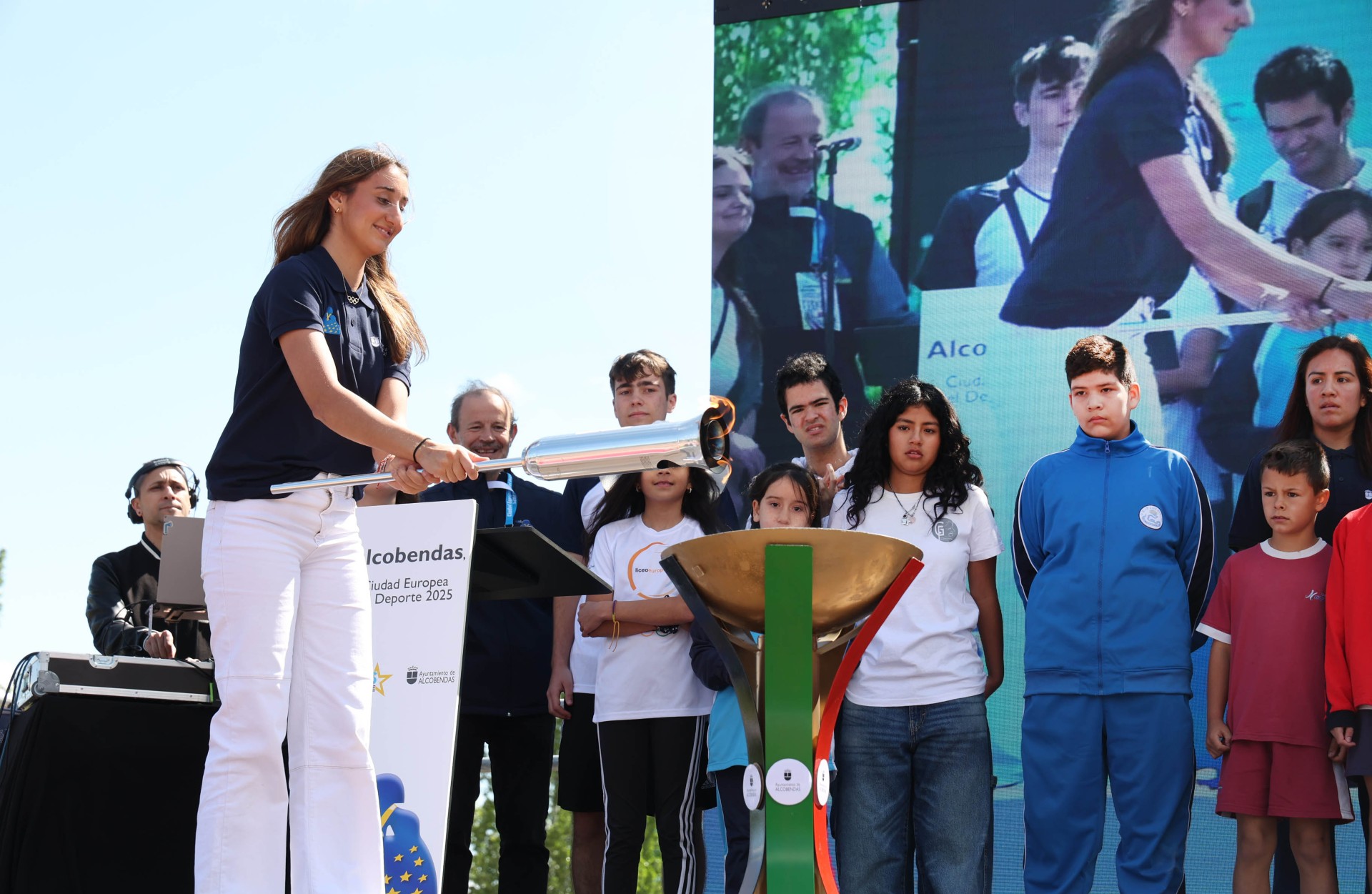 Ceremonia inauguración Olimpiada Escolar de Alcobendas "Ciudad Europea del Deporte 2025"