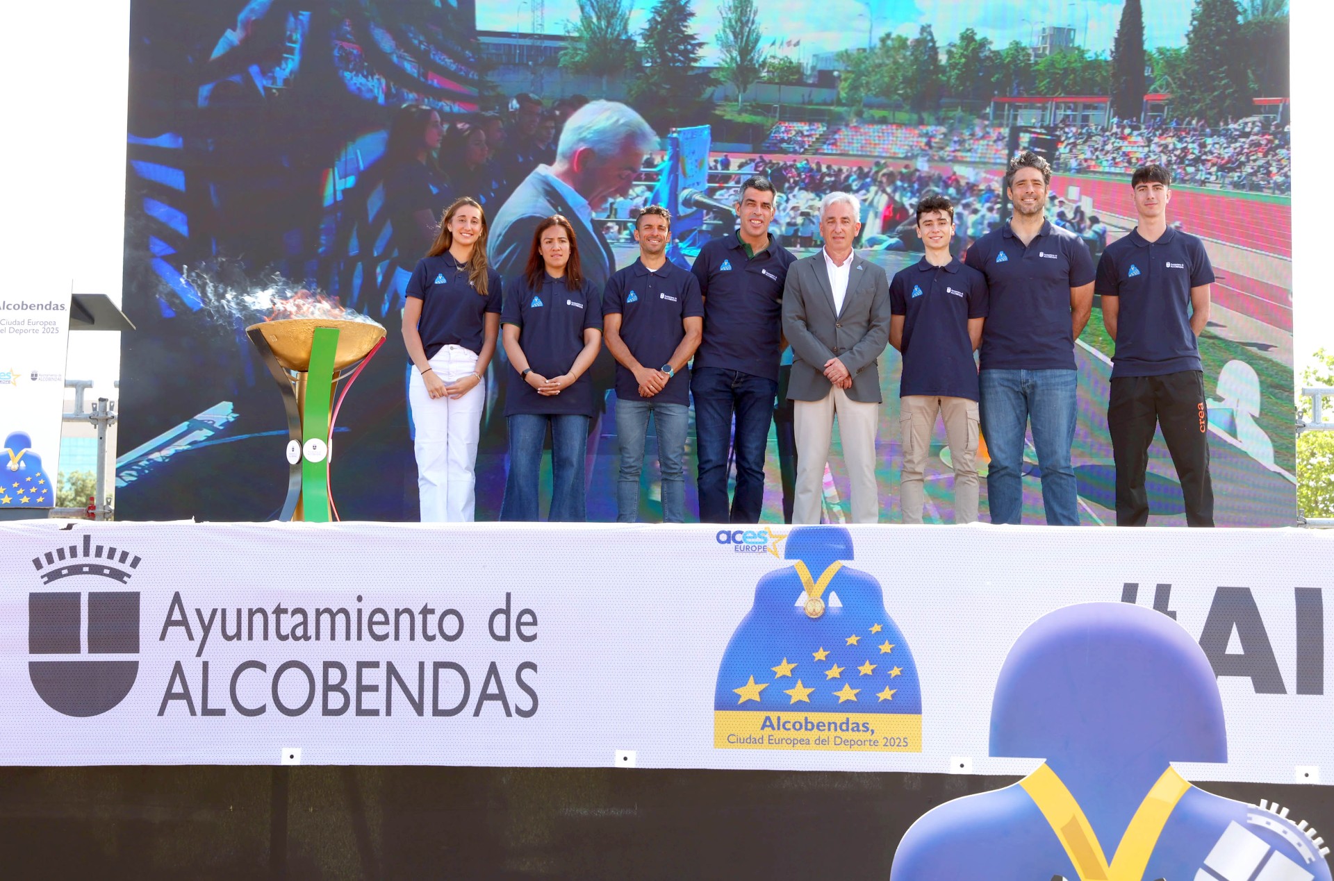 Ceremonia inauguración Olimpiada Escolar de Alcobendas "Ciudad Europea del Deporte 2025"