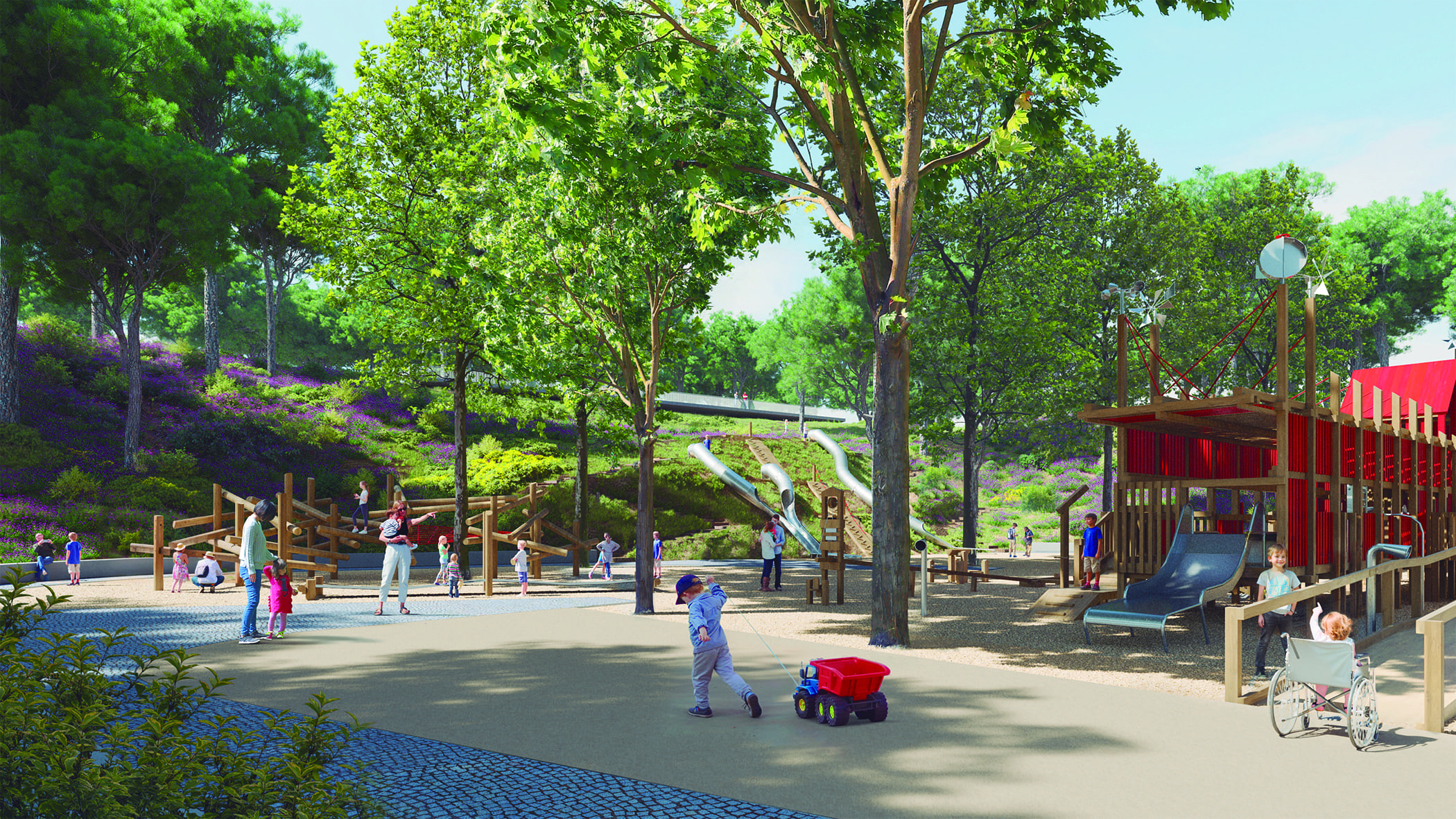 Transformación antiguo vertedero Alcobendas en un nuevo parque forestal