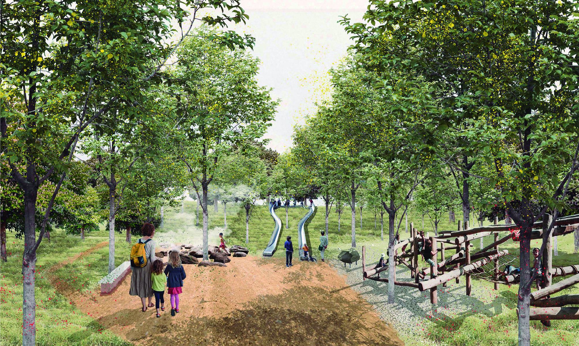 Transformación antiguo vertedero Alcobendas en un nuevo parque forestal
