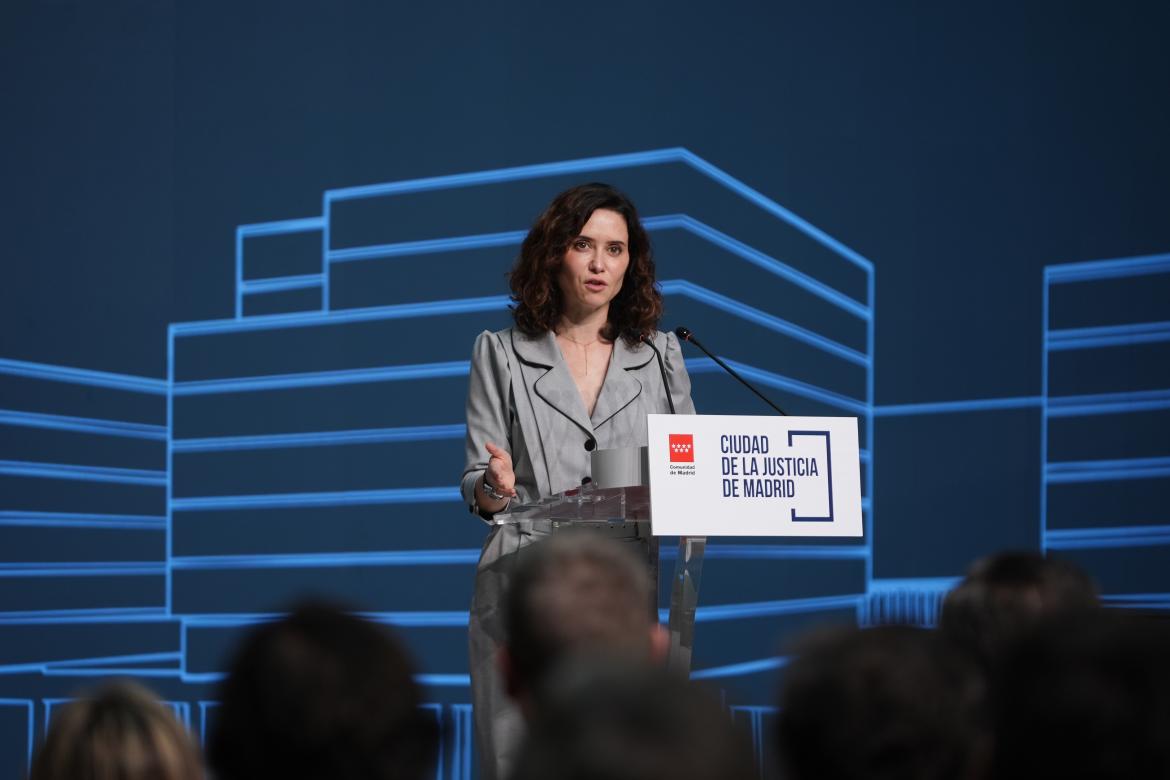 Díaz Ayuso presenta el proyecto de la Ciudad de la Justicia
