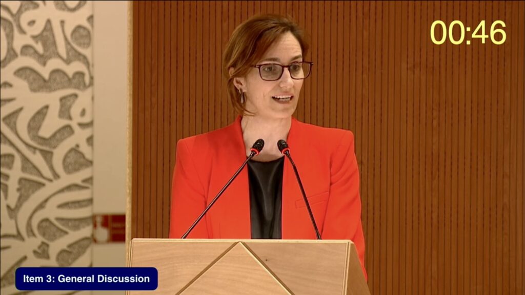 Mónica García asume el cargo en el Consejo Ejecutivo de la OMS