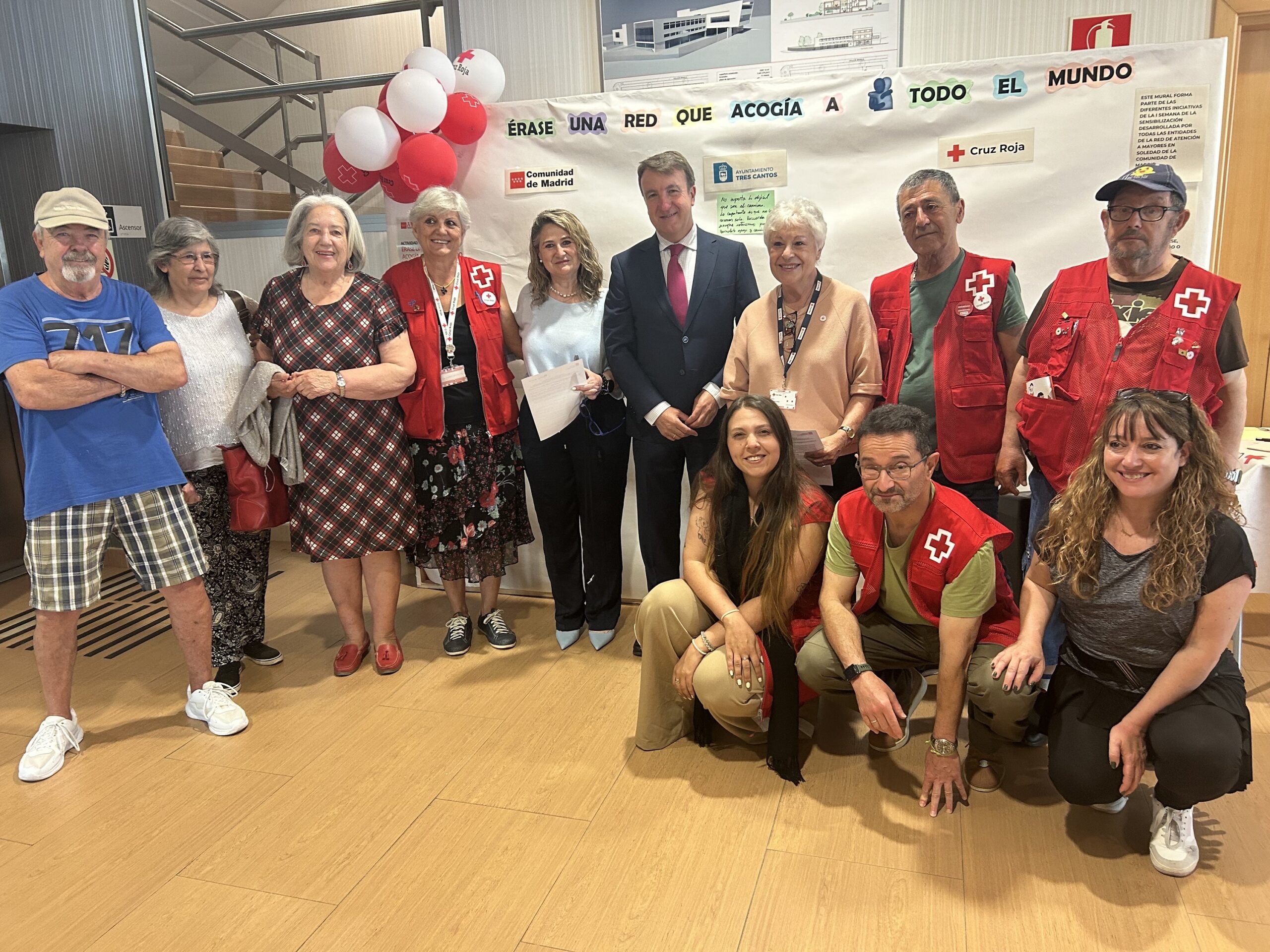 Tres Cantos Construye RED para frenar la SOLEDAD de personas mayores