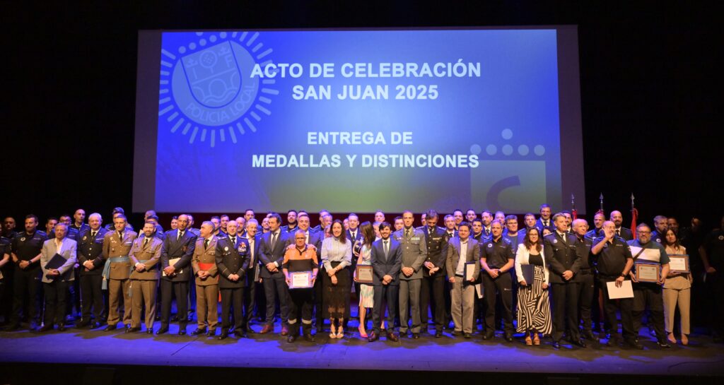 Homenaje a Policía Local y cuerpos Seguridad San Sebastián de los Reyes