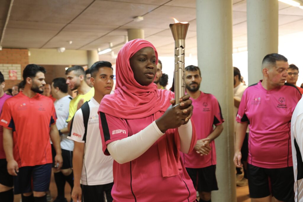 Alcobendas celebra jornada deportiva por la inclusión de refugiados y deportistas con discapacidad intelectua