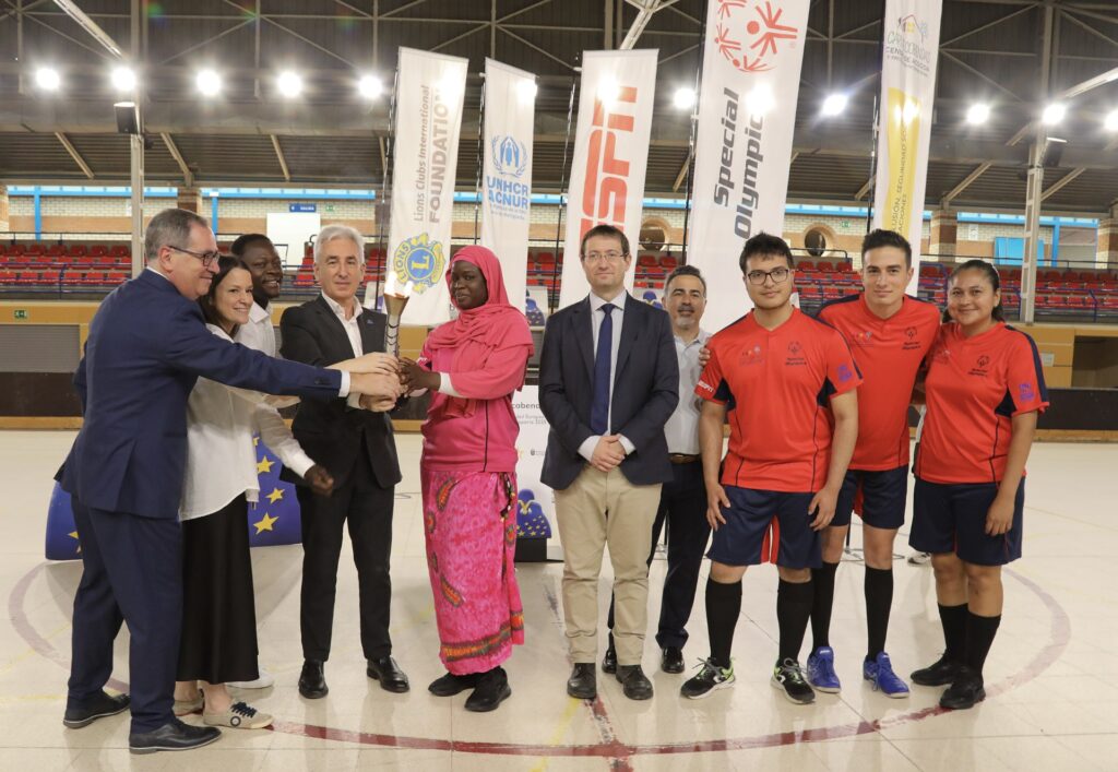 Alcobendas celebra jornada deportiva por la inclusión de refugiados y deportistas con discapacidad intelectua