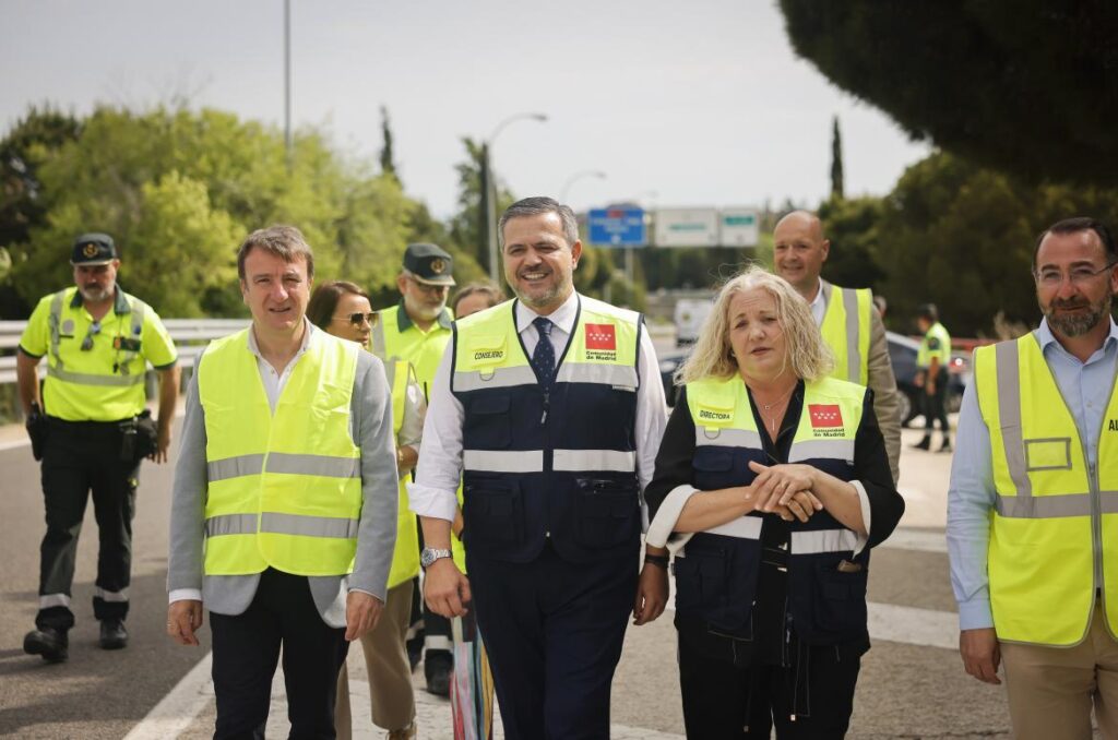 CAM finalizará primer tramo tercer carril M-607 a comienzos 2026
