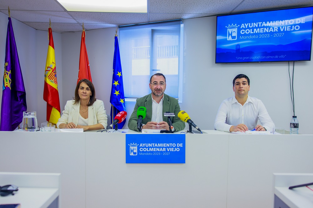 Alcalde de Colmenar Viejo hace balance gestión dos años de gobierno