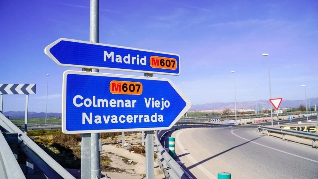 Policia Colmenar Viejo activa dispositivo especial de movilidad por obras M-607