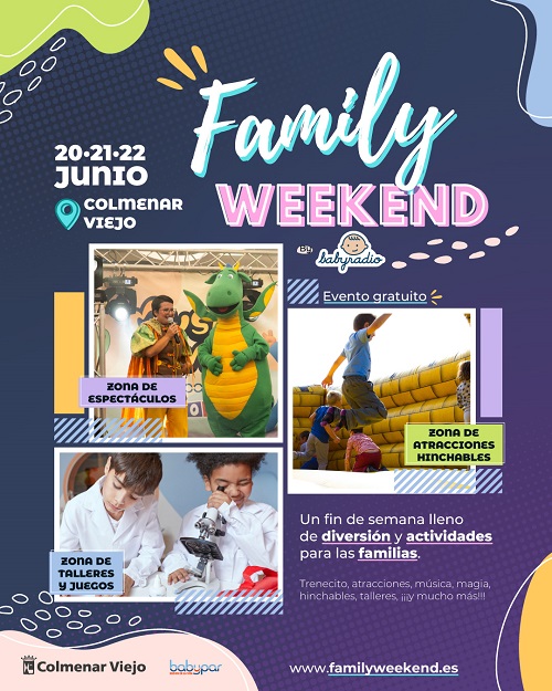 Colmenar Viejo celebra "Family Weekend" por alcanzar 60.000 habitantes