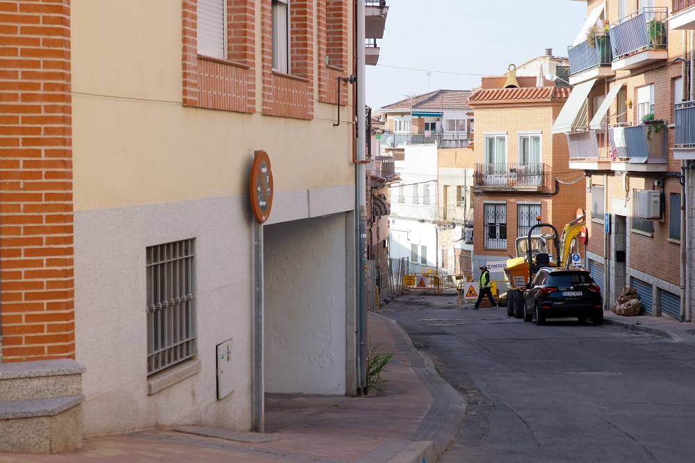Comienzan obras renovación en calles centro Colmenar Viejo