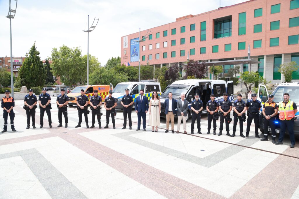 Alcobendas incorpora nuevos vehiculos de Policía Local y Protección Civil