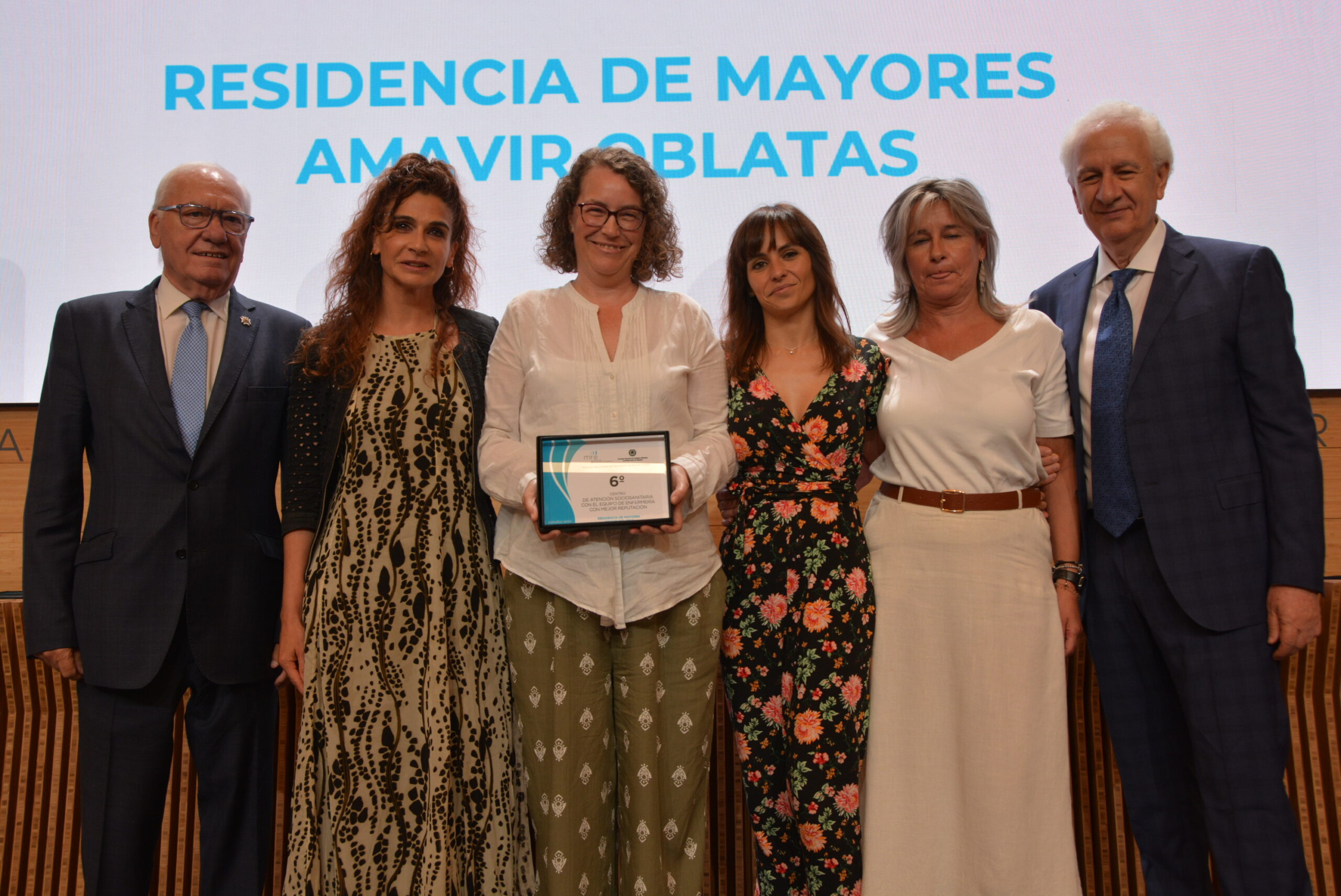 Residencia Amavir Oblatas, sexto mejor centro sociosanitario de toda España en reputación de su equipo de enfermería