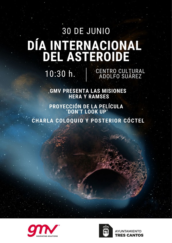 Tres Cantos se suma al Día Internacional del Asteroide
