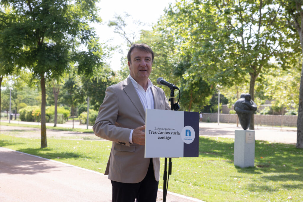 Alcalde Tres Cantos hace balance dos años de Gobierno