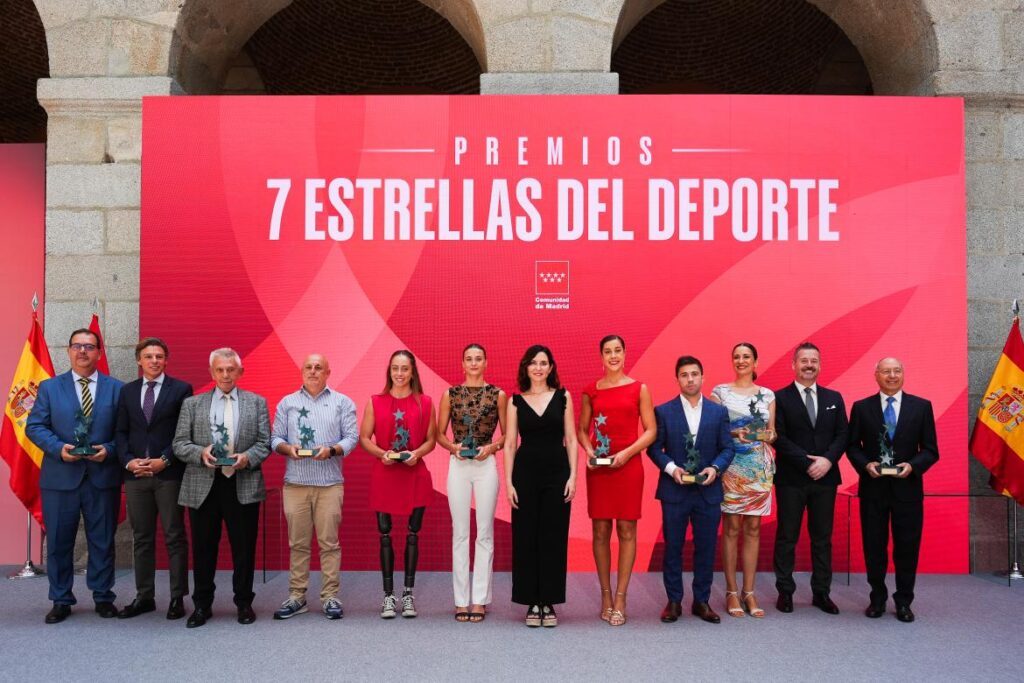 Díaz Ayuso entrega los Premios Siete Estrellas del Deporte