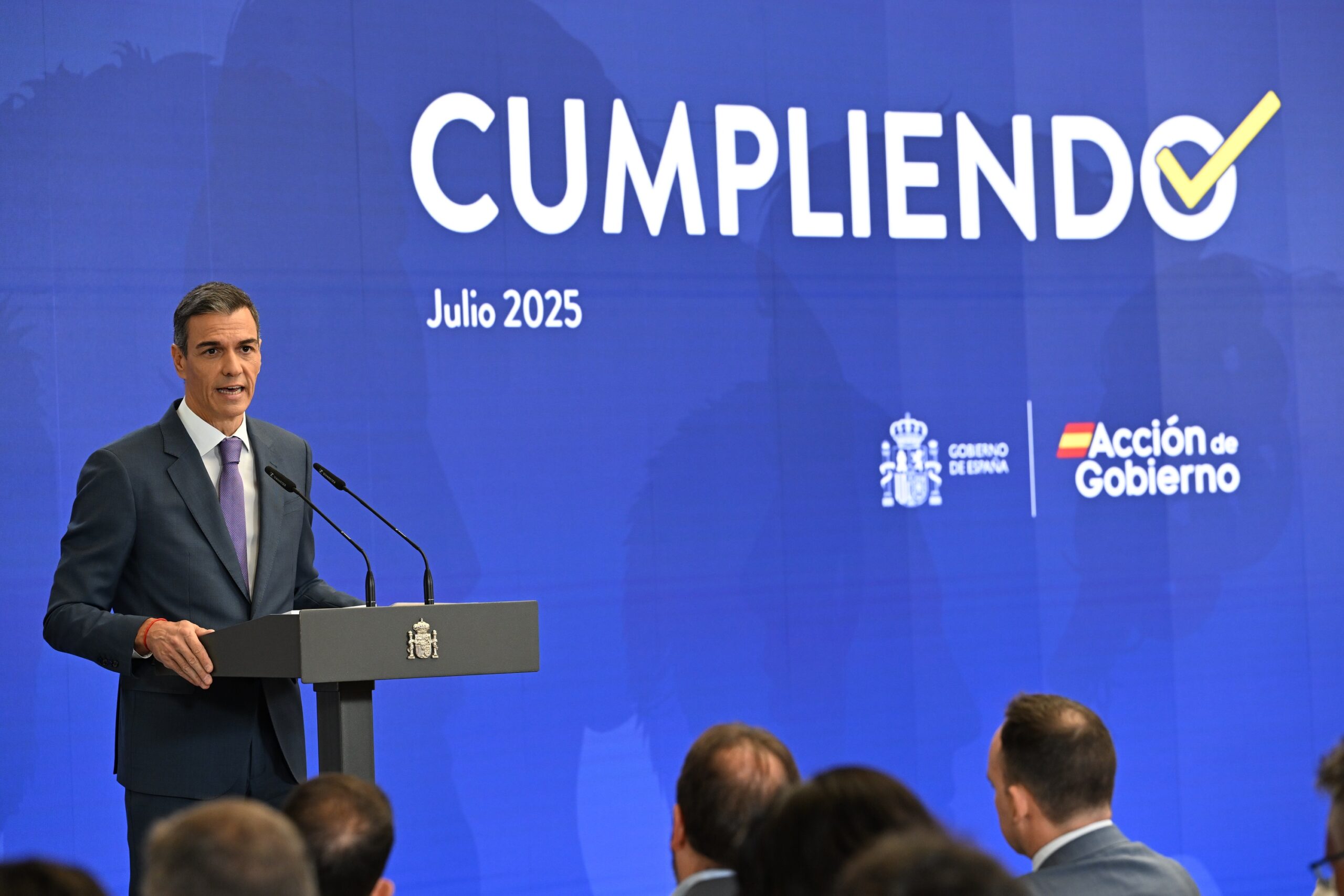 Pedro Sánchez presenta el Balance dos años de Legislatura