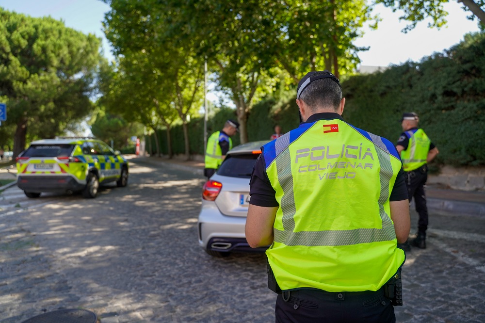 Policia Colmenar Viejo se une a Campaña DGT control drogas y alcohol