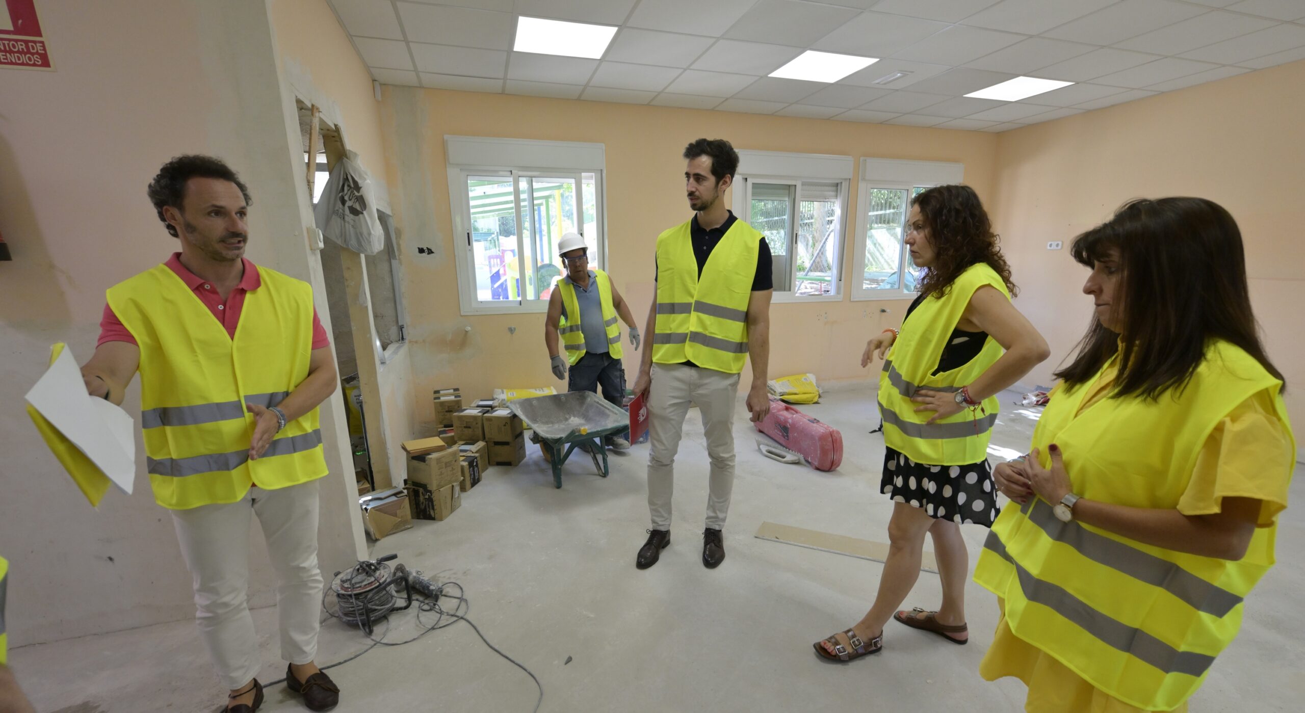 Obras mejora en verano colegios públocos San Sebastián de los Reyes
