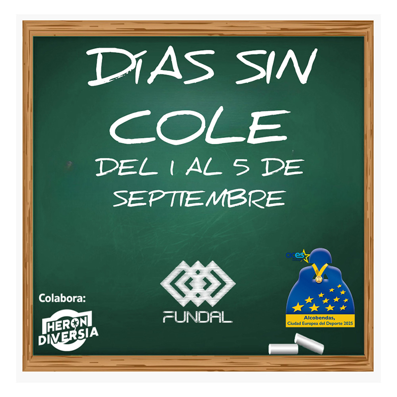 Vuelven los "Días Sin Cole" de FUNDAL este septiembre en Alcobendas