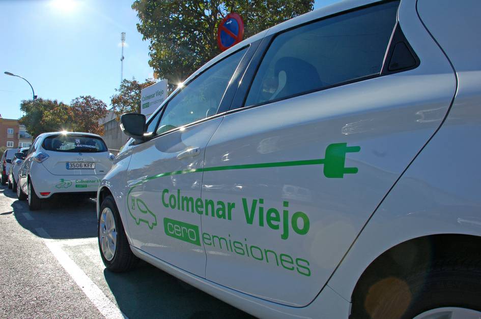 Colmenar Viejo cierra los puntos de carga de coches eléctricos
