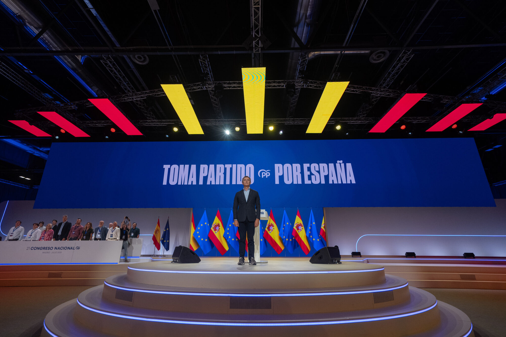 Feijóo ofrece un gobierno de España en solitario sin vetos a Vox ni a PSOE