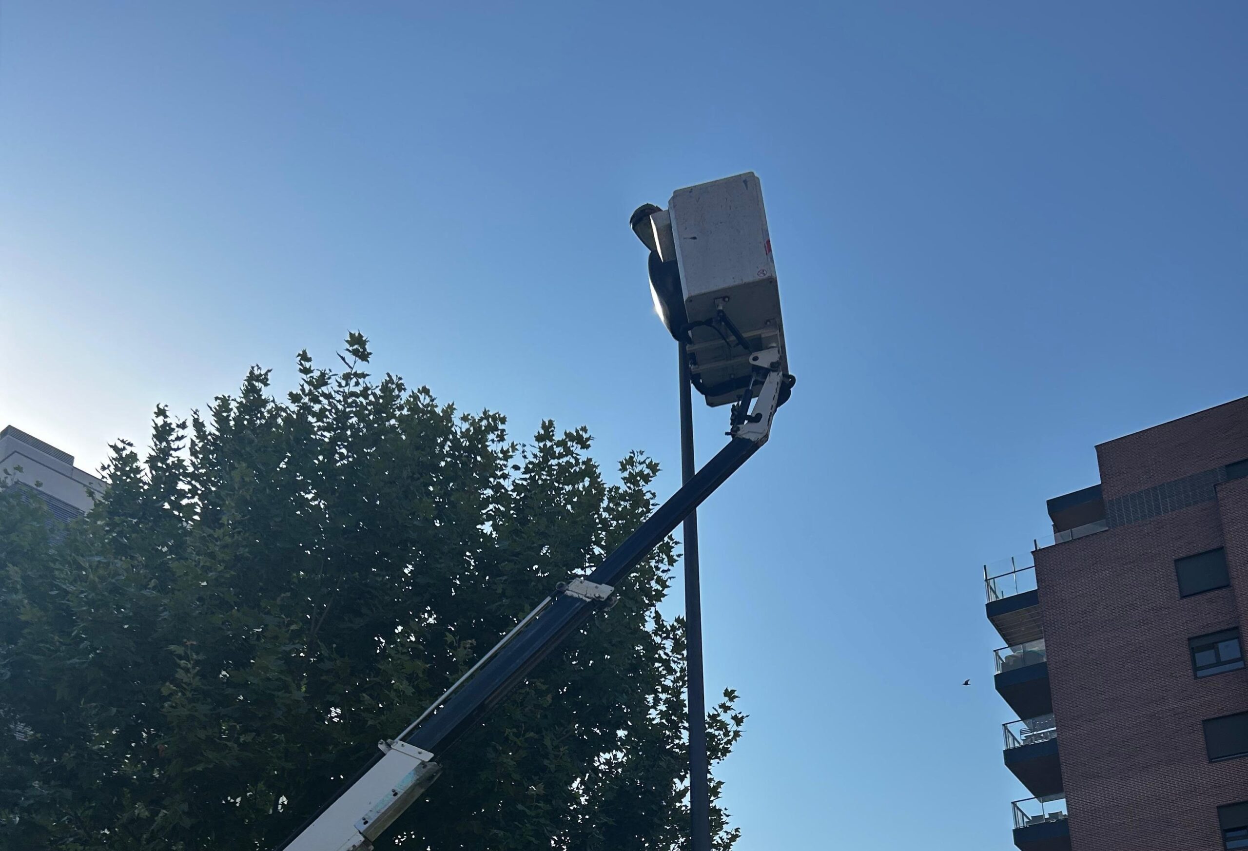Tres Cantos renueva alumbrado en varias calles con tecnología LED