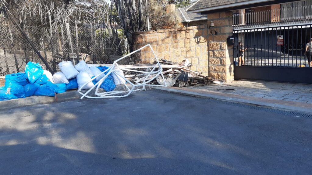 Tres Cantos sigue reforzando la ayuda a los vecinos damnificados por el incendio