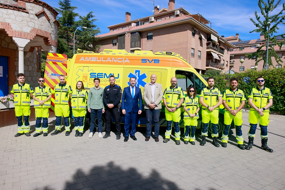 Colmenar Viejo renueva la ambulancia para servicio de emergencias