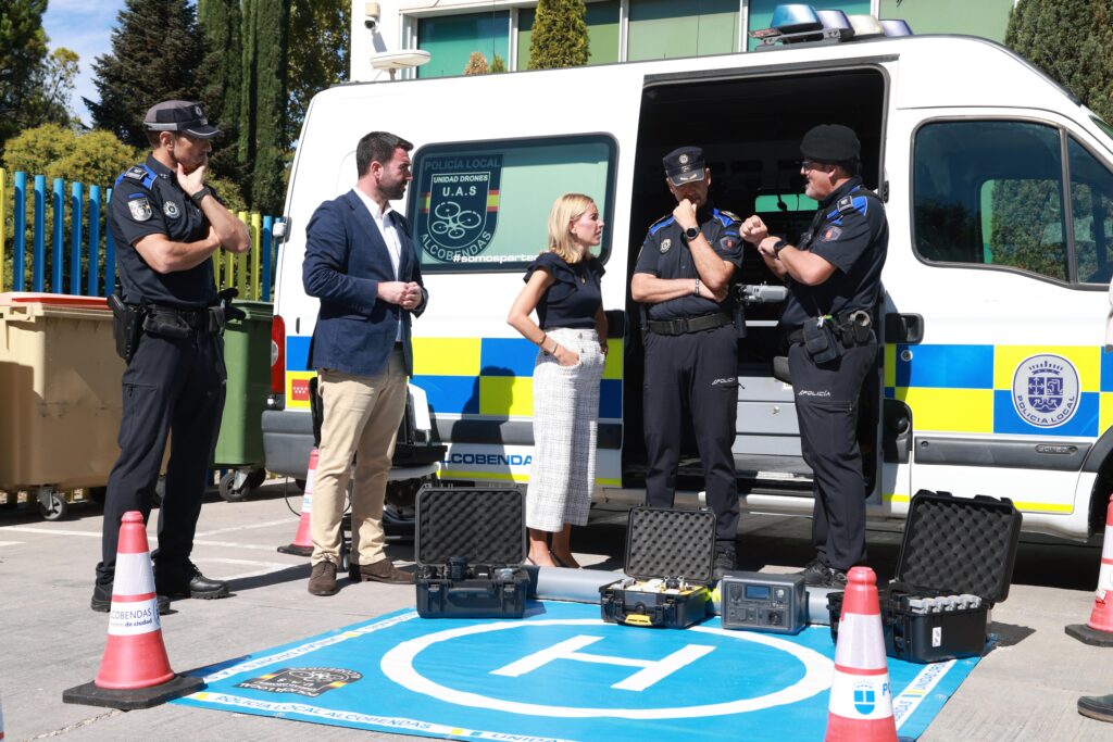 Alcobendas presenta los nuevos medios tecnológicos de Policía Local