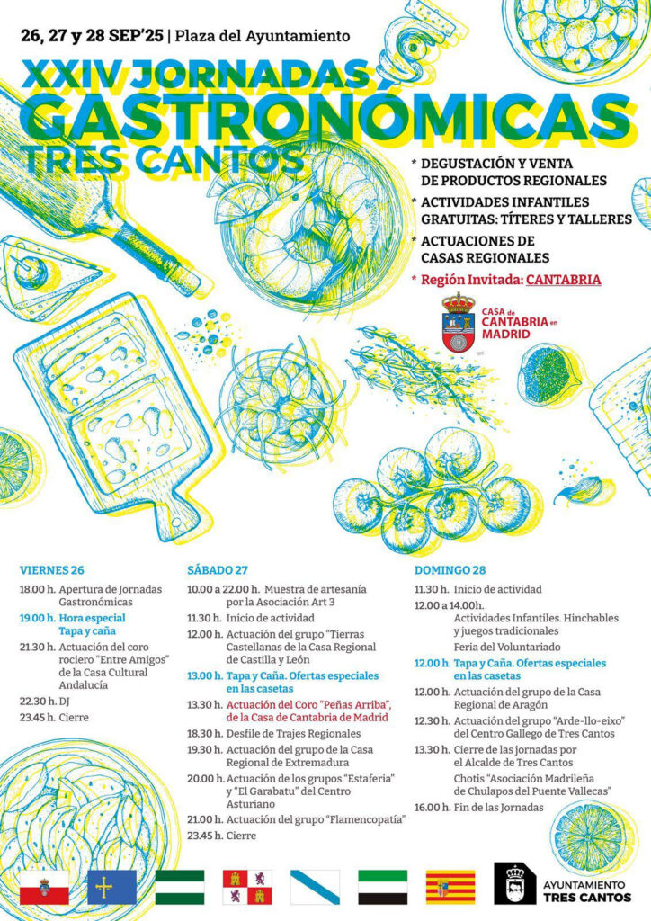 Tres Cantos celebra la XXIV edición de sus Jornadas Gastronómicas