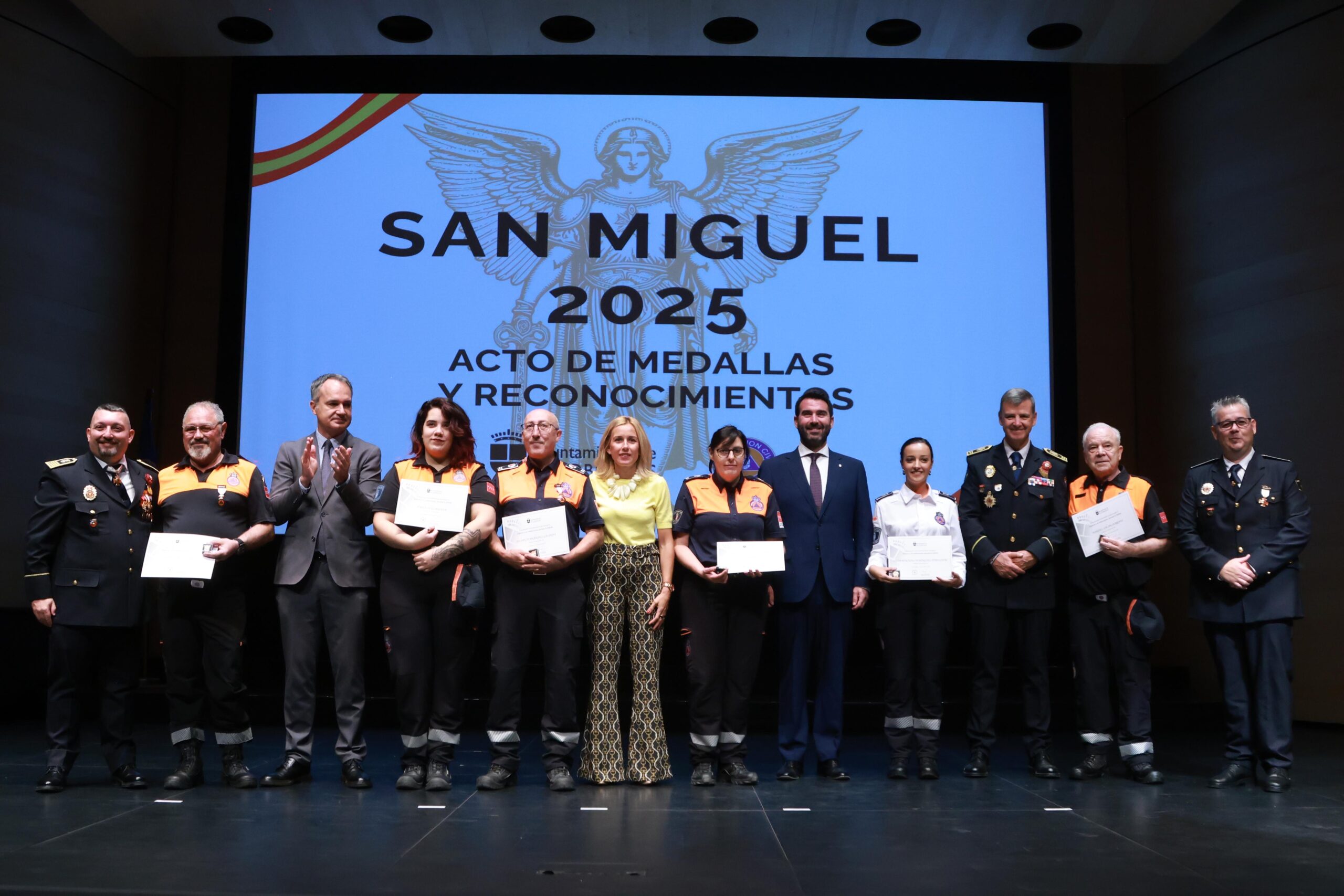 Alcobendas reconoce y premia a los voluntarios de Protección Civil