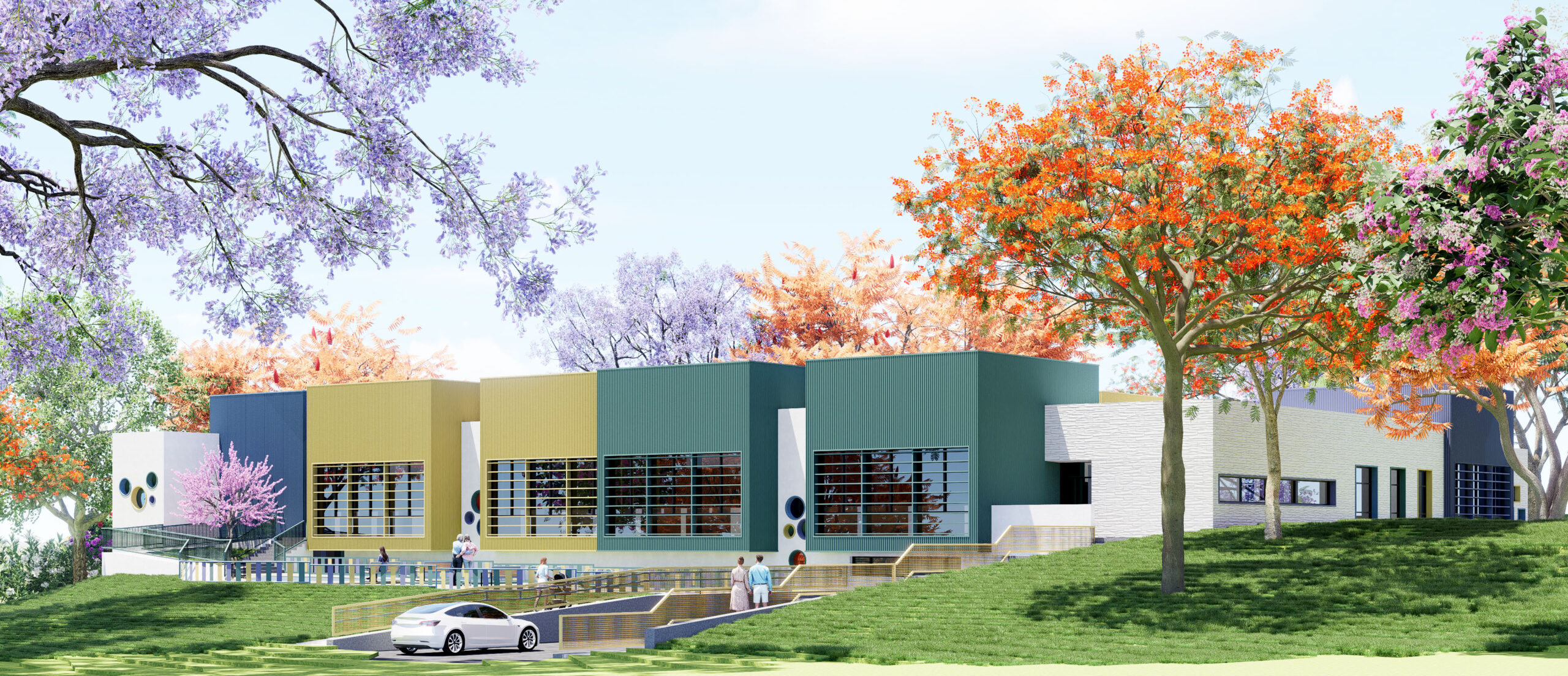 Alcalde Tres Cantos presenta proyecto nueva Escuela Infantil Paraninfo