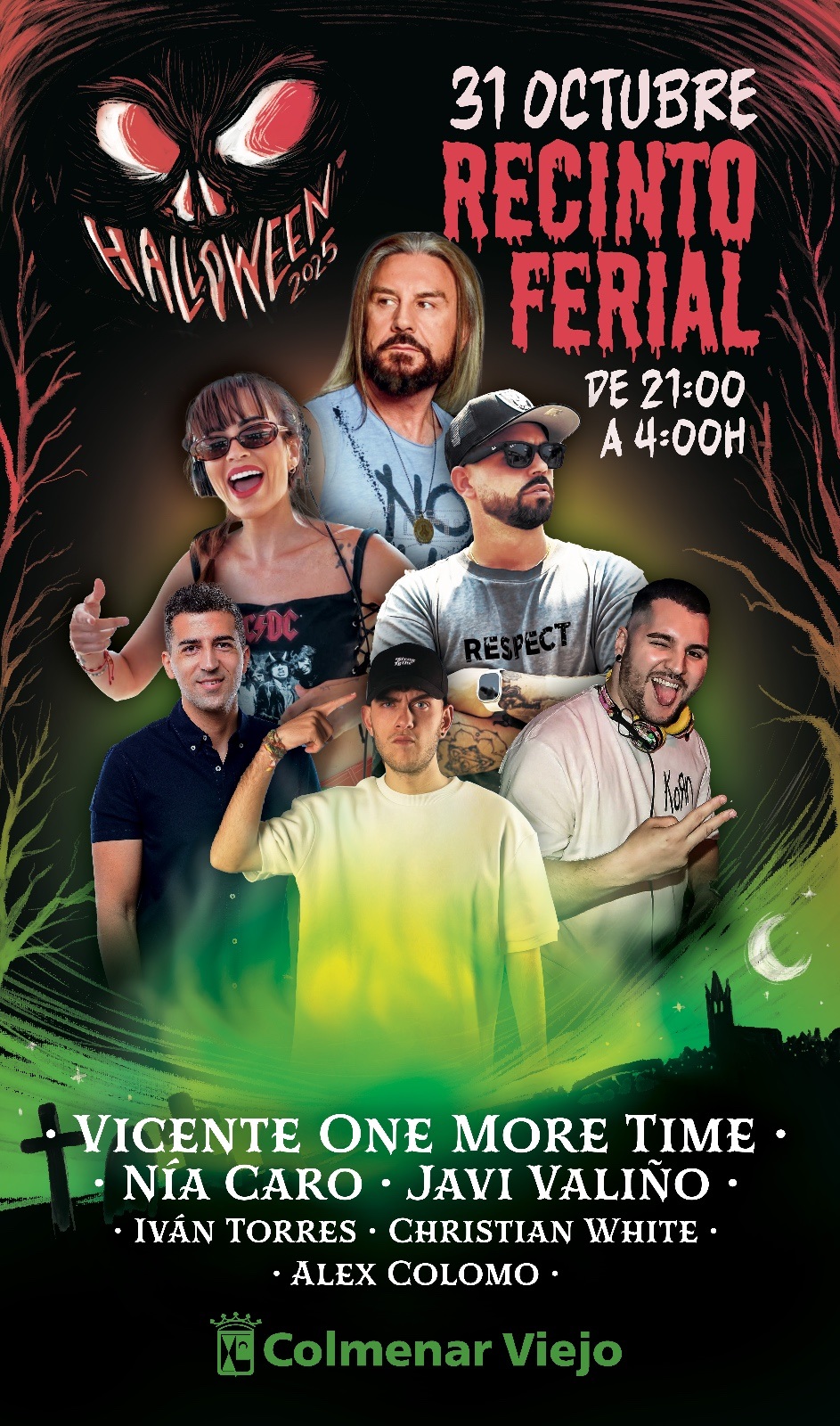 Jornadas de Terror y noche de DJs para celebrar Halloween en Colmenar Viejo