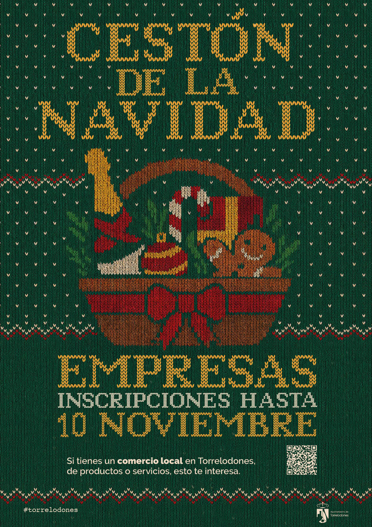 Torrelodones rifará un Cestón de Navidad con productos de los comercios locales