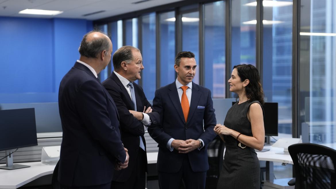 Diaz Ayuso anuncia en Texas la creación junto a la tecnológica Cloudera del laboratorio de datos e IA más avanzado de Europa en el sector público