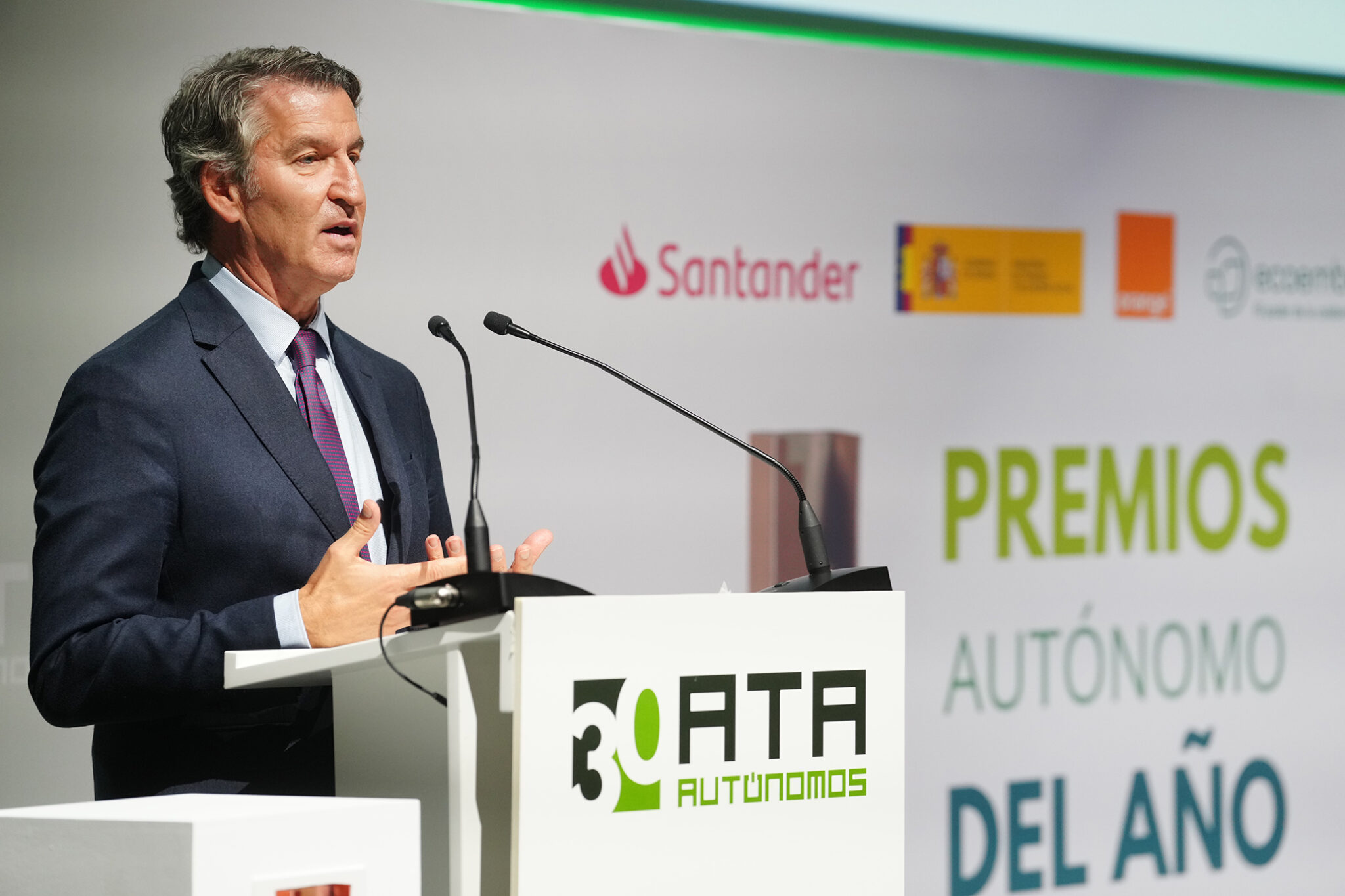Feijóo anuncia un Plan Integral para Autónomos con tarifa cero el primer año