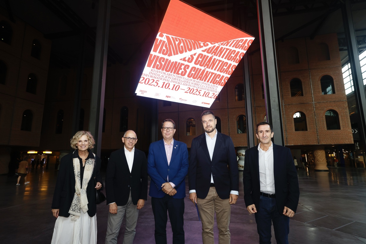 Azkuna Zentroa inaugura la instalación 'Visiones cuánticas'
