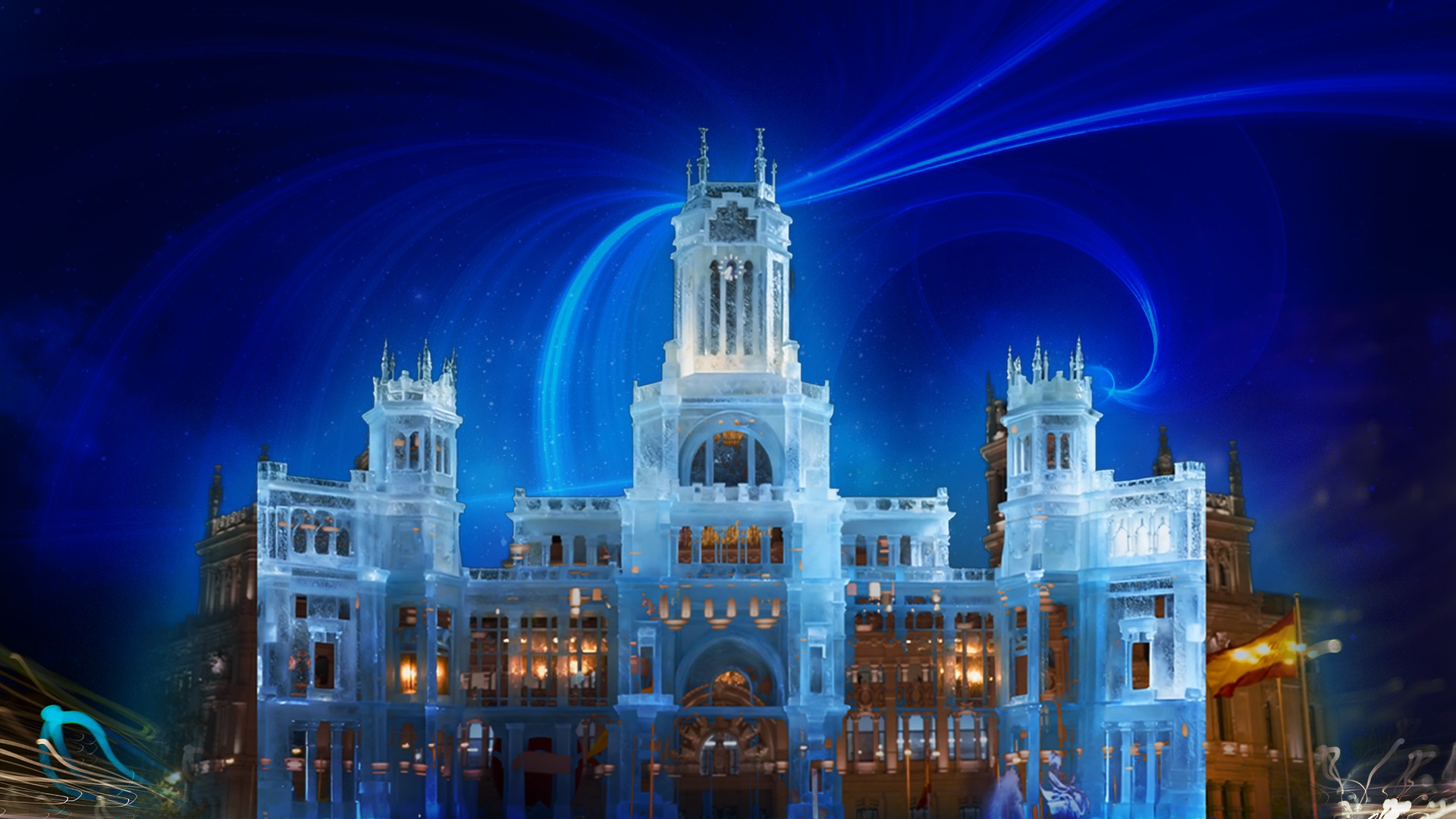 Palacio Cibeles de Madrid proyecta luz y sonido el 22 de Noviembre