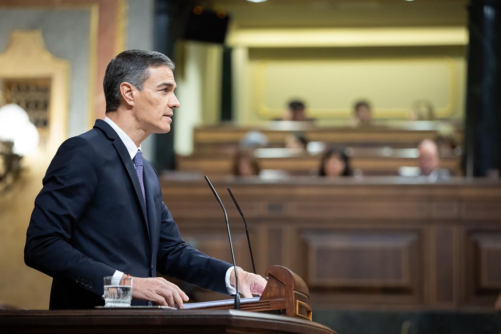 Pedro Sánchez: “España progresa y este Gobierno seguirá cumpliendo"