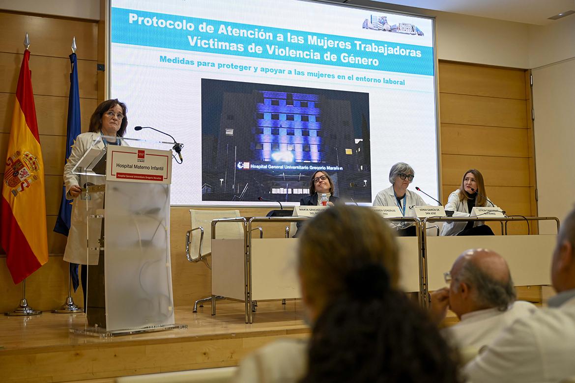 Hospital Gregorio Marañón "ATIENDE" a mujeres víctimas de violencia