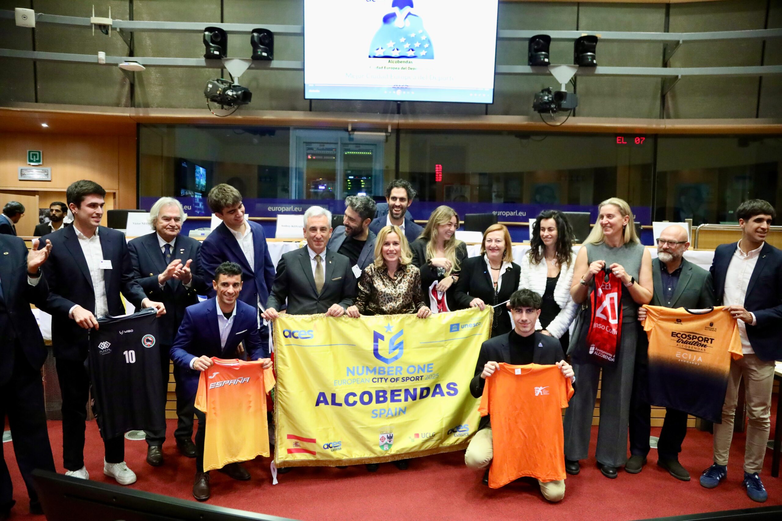 Parlamento Europeo reconoce Alcobenda, "Mejor Ciudad Europea del Deporte 2025"’